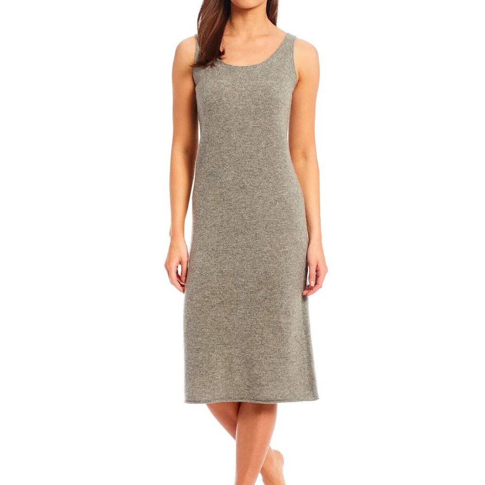 NWT Van Winkle & CO. Luxury Cashmere Knit Scoop Neck Sleeveless Nightgown